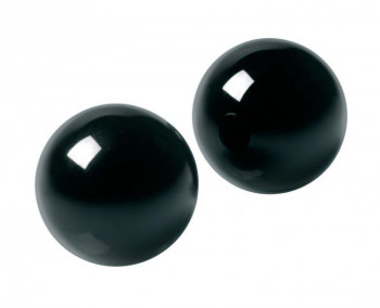 Темно-зеленые вагинальные шарики Jaded Glass Ben Wa Balls