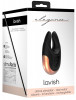 Черный клиторальный стимулятор Lavish - 8,9 см.