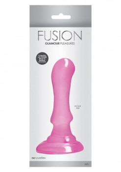 Фаллоимитатор-насадка Fusion Pleasure Dongs розового цвета - 12,7 см.