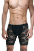 Мужские трусы-боксеры с кружевным вставками Doreanse Black Lace, черный
