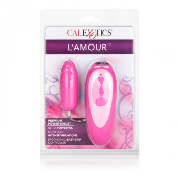 Розовая вибропуля LAmour Premium Power Pack 8-Speed Bullet