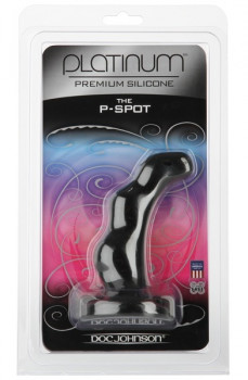 Чёрный массажер простаты P-Spot
