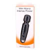 Черный мини-вибромассажер Mini Wand Intense Power - 13,5 см.