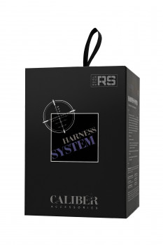 Черные трусики для страпона RealStick Caliber, черный
