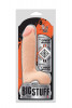 Телесный Usb-вибратор Bigstuff Dual Motor 9.5Inch - 24 см.