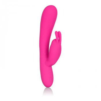 Розовый вибромассажер Embrace Massaging G-Rabbit