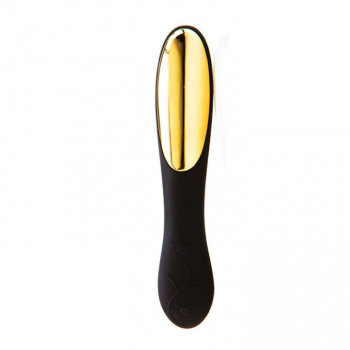 Премиум-вибромассажер Flamingo Rechargeable с нагревом - 18 см.