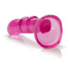 Розовый анальный стимулятор Pink Jelly Teaser Probe 4.5