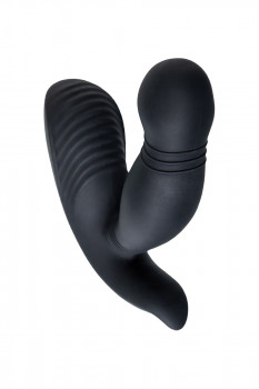 Черный стимулятор простаты Pppvibe 9 W Motor - 12 см.