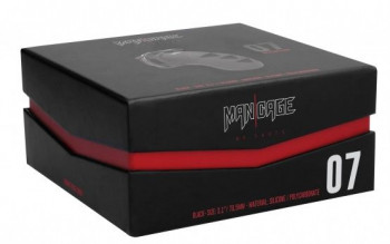 Черный мужской пояс верности Cock Cage Model 07 Chastity 3.1