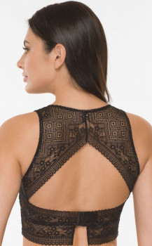 Кружевное бюстье Black Diamonds, черный
