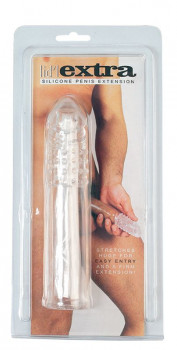Насадка-удлинитель из прозрачного силикона Lidl Extra Silicone Penis Extension
