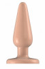 Телесная анальная пробка Butt Plug Basic 3 Inch - 7,6 см.