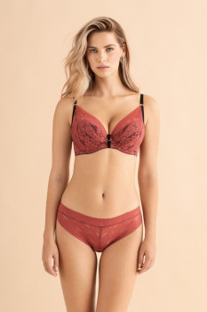 Goji 01 P-UP бюст (розово-чёрный, 60D) Bad Sizes!!!, розовый