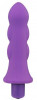 Фиолетовый мини-вибратор Mystique Rocket Vibe - 12,7 см.