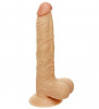 Телесный фаллоимитатор G-Girl Style 9Inch Dong With Suction Cap - 22,8 см.