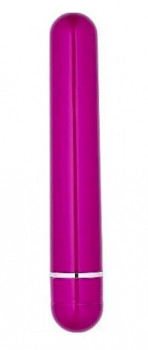 Розовый классический вибратор The Big One - 20 см.