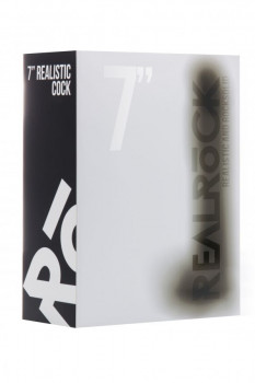 Чёрный фаллоимитатор Realistic Cock 7