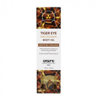 Органическое массажное масло Tiger Eye Macadamia - 100 мл.