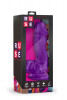 Фиолетовый фаллоимитатор Juicy - 17,8 см.