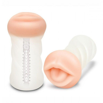 Мастурбатор-ротик Zolo Deep Throat