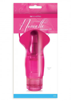 Розовый вибратор Nouvelle Massager Iii - 14 см.