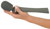 Серый жезловый вибратор Super Strong Wand Vibrator
