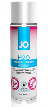 Женский охлаждающий лубрикант на водной основе JO JO H2O For Women Cooling - 60 мл.