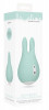 Зеленый клиторальный стимулятор Sugar Bunny - 9,5 см.