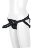 Черный страпон Harness With Dildo - 13 см.
