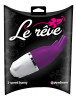 Фиолетовый клиторальный стимулятор Le Reve 3 Speed Bunny - 14 см.