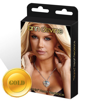Золотистая цепочка с сердцем Titanic Heart Necklace