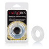 Прозрачное эрекционное кольцо Premium Silicone Ring Large