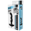Черная вибропробка для простаты FantAsstic Vibrating Prostate Plug - 14,5 см.