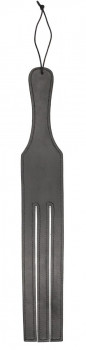 Черная шлепалка Three Finger Paddle Tawse - 51 см.