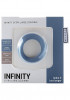 Синее эрекционное кольцо Infinity XL Cockring