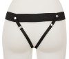 Полый страпон с вибрацией Vibrating Strap-On Sleeve - 17,5 см.