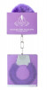 Фиолетовые пушистые наручники Ouch! Purple