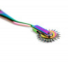 Радужное колесо с шипами Rainbow Pinwheel