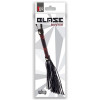Чёрно-красная плеть Blaze Flogger - 43 см.