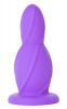 Фиолетовая анальная втулка Medium Buttplug среднего размера - 11,4 см.