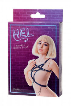 Черная портупея H.E.L. Dovie, черный