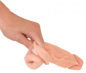 Удлиняющая насадка на член Extension Sleeve +3cm - 19,5 см.
