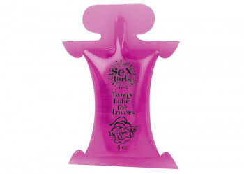 Лубрикант на водной основе с ароматом малины Sex Tarts Lube Raspberry Rush - 6 мл.
