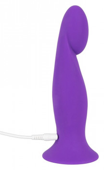 Фиолетовый G-стимулятор с вибрацией Pure Lilac Vibes - 18 см.
