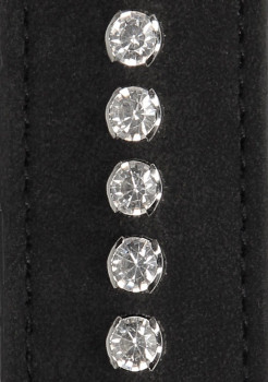 Черные поножи Diamond Studded Ankle Cuffs