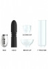 Черный набор Thruster 4 in 1 Rechargeable Couples Pump Kit