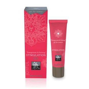 Возбуждающий интимный гель для двоих Stimulation Gel Pomegranate & Nutmeg - 30 мл.