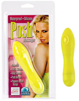 Лимонный вибромассажер Posh