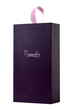 Фиолетовый стимулятор эрогенных зон Eromantica Bunny - 12,5 см.